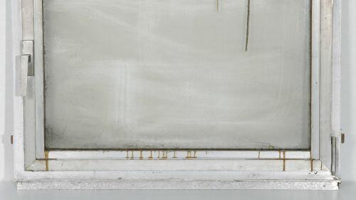 Alte Aluminiumfenster