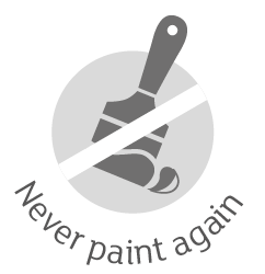 Never paint again